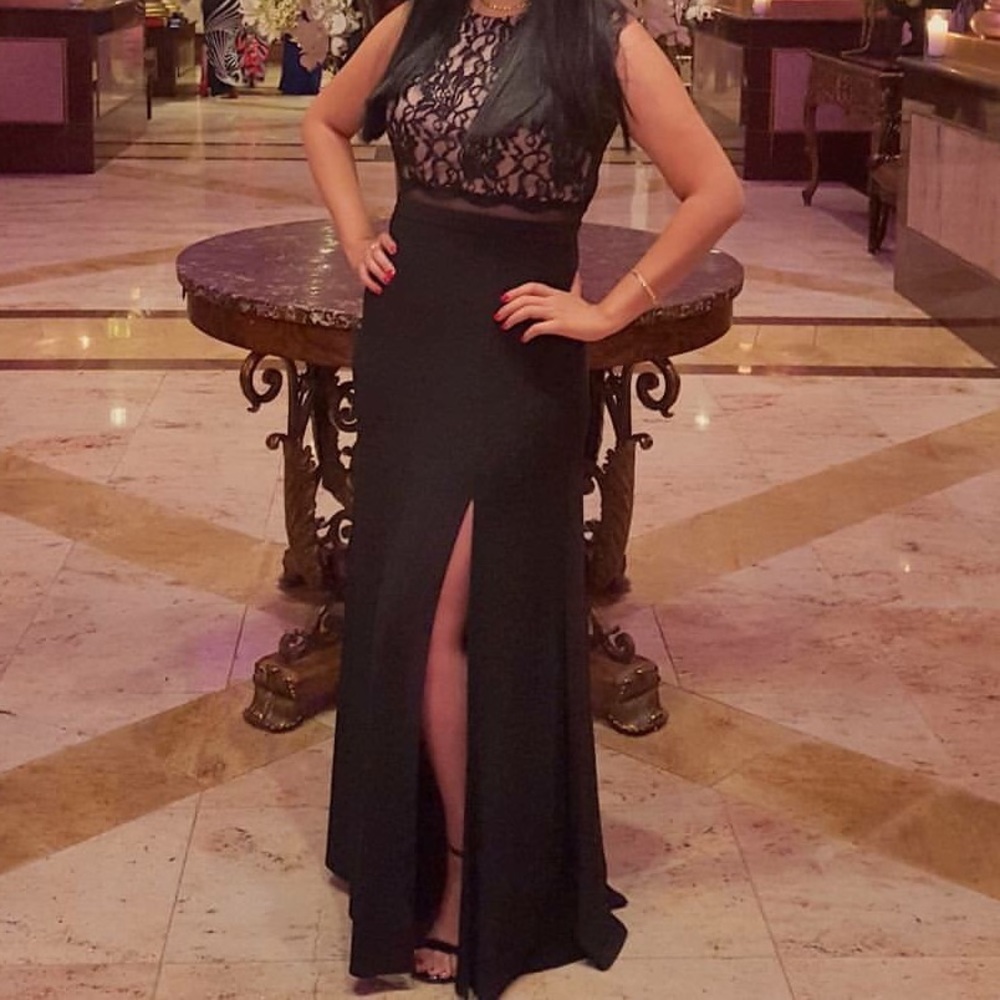 Elegant black dress